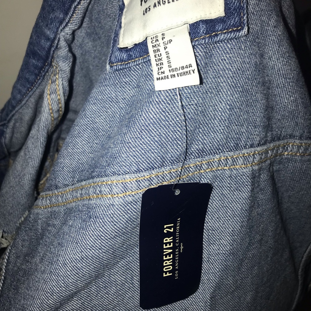 Forever 21 Distressed Jean Jacket - Picture 5 of 5
